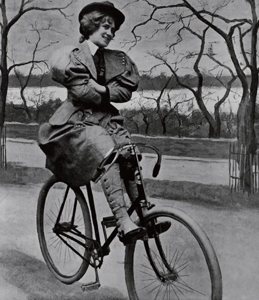 bicycle victorian women